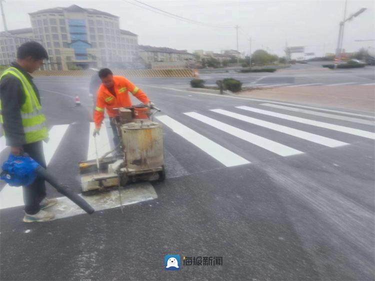 庆云公路分中心开展交安设施整治行动_大众网